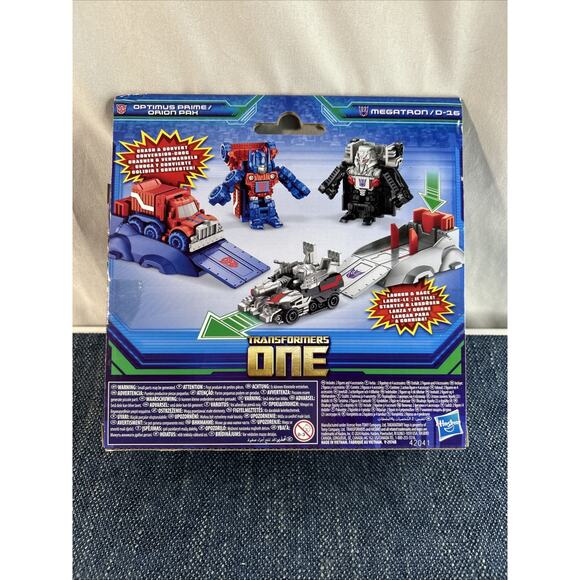 NEW Transformers One Optimus Prime vs. Megatron Action Figure Set 2 In 1 Box - Picture 10 of 13